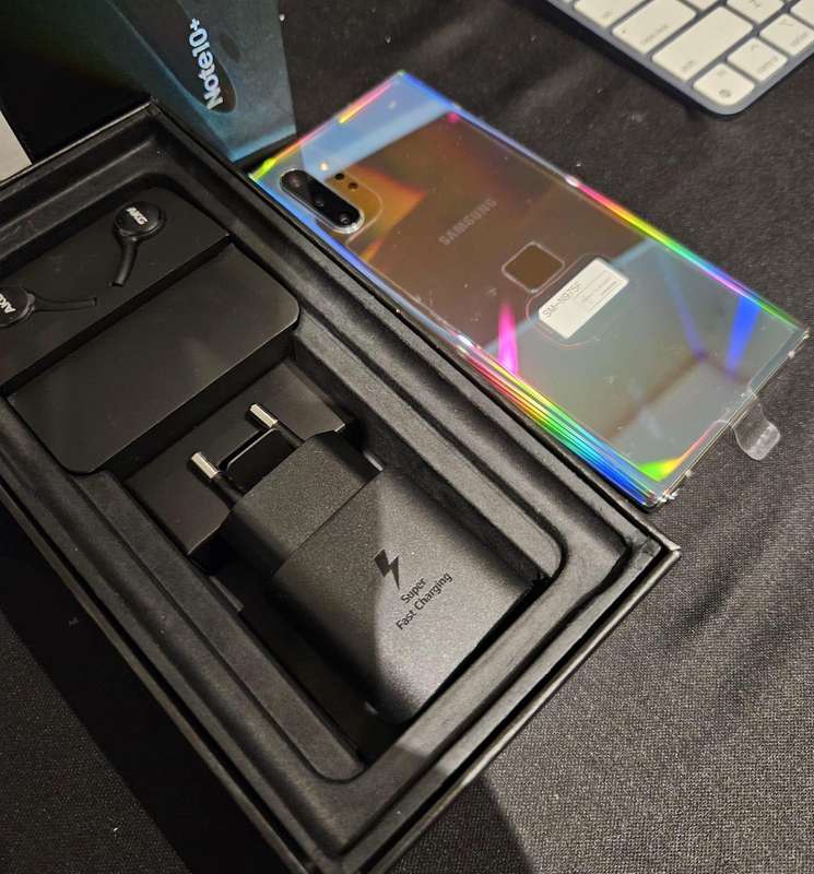 Samsung Galaxy Note10+ 256GB Dual SIM Aura Glow (Images of Device Attached)