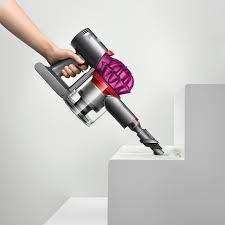 Dyson V7 Motorhead - Advanced Cordless Stick Vacuum Cleaner - Fuchsia, Nickel