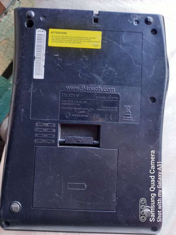 Brother PT-2700 Desktop Labelling System plus 3x tapes