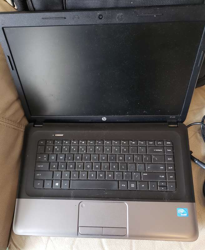 HP 650 Notebook 15.6-inch Laptop - Black-for repair or spares