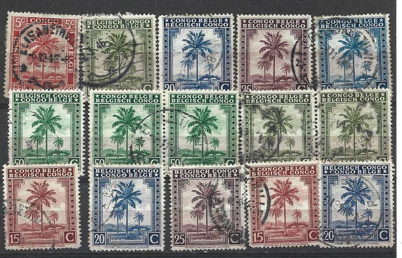 Belgium Congo fine used as scanned.