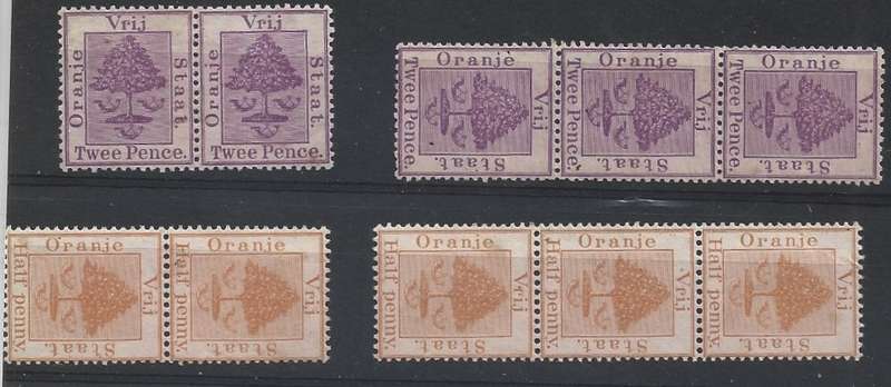 OFS Hinged and MNH ,backs  and front scanned sold as is