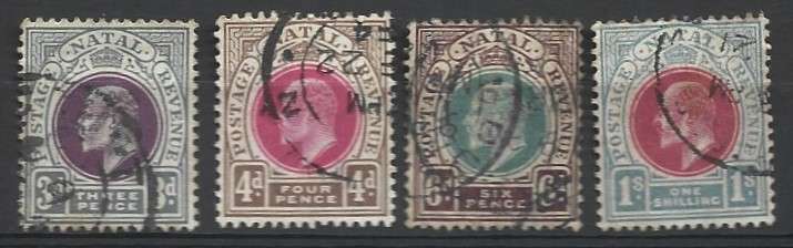 Natal King Edward  SACC 114,115,117,118 and 140 on separate Scan. All used