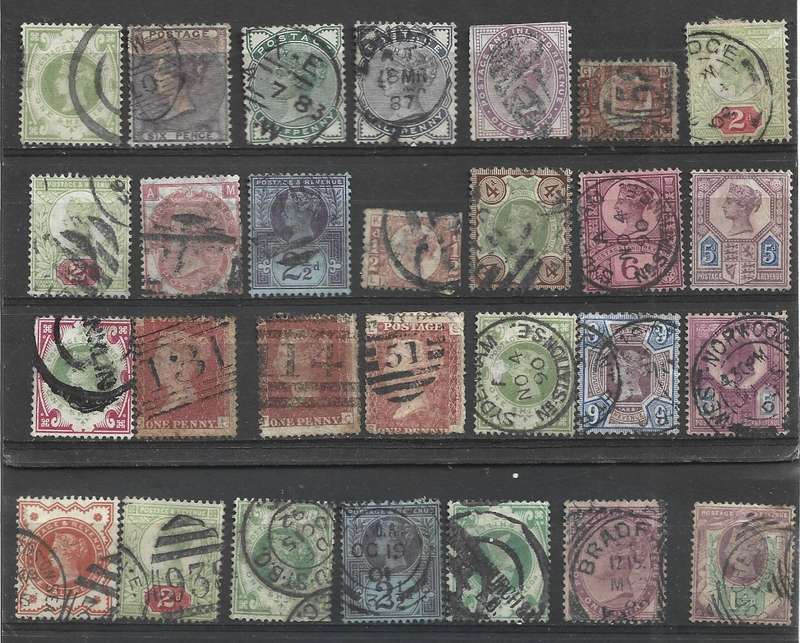 Great Britain Queen  Victoria used selection as scanned