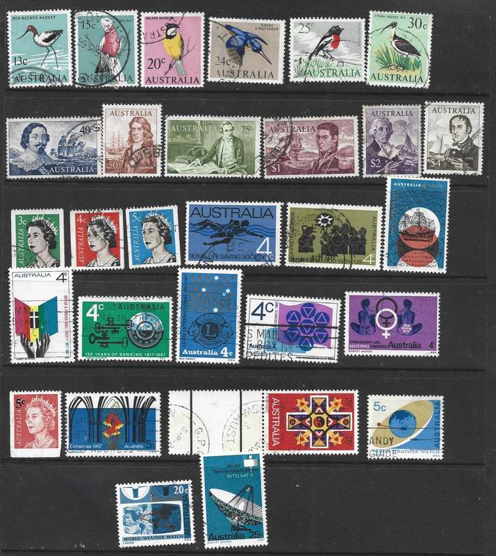 Australia very fine used SG 376 to 419 fully inclusive 10/5/65 to 20/3/68