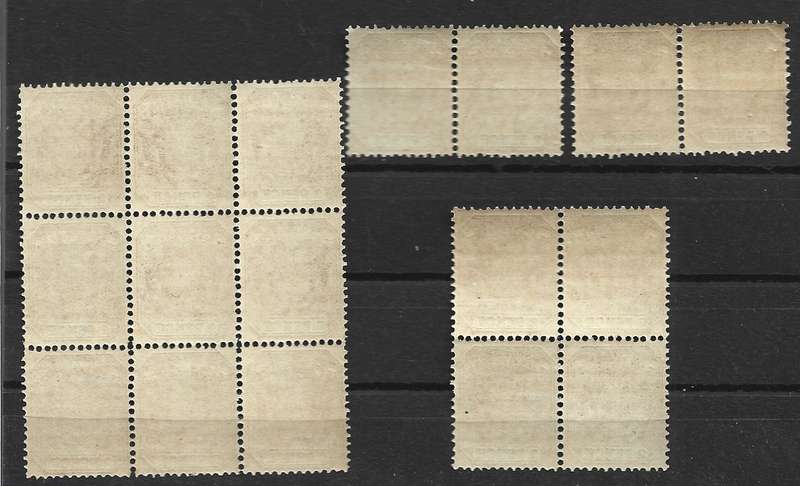 Zuid Afrikaansche Republiek SACC 225 MNH 2d  Blocks and pairs all MNH Back also scanned