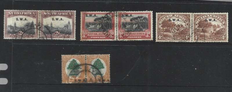 SWA SACC 83,84,85 and 86 used as scanned Cat R1400