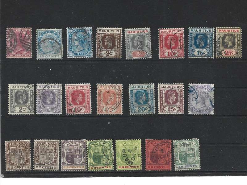 Mauritius used selection as scanned