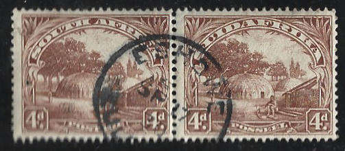 SACC 35 4d pair London Print fine used