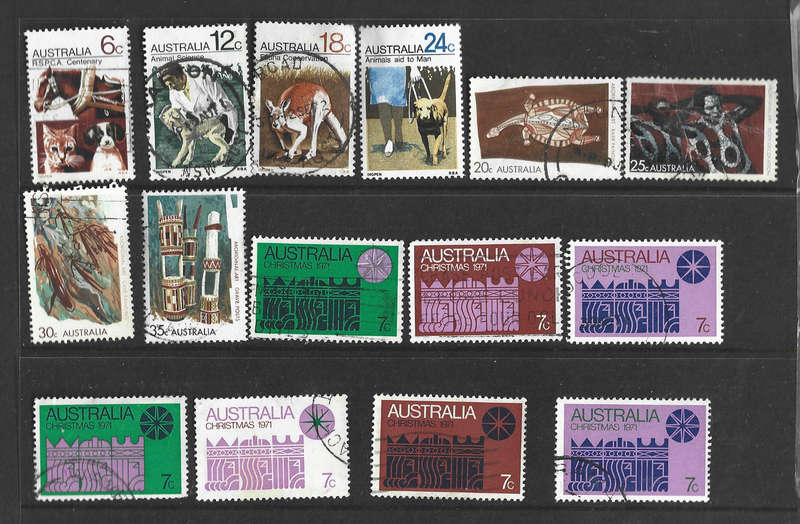 Australia used as described in comments on four scans
