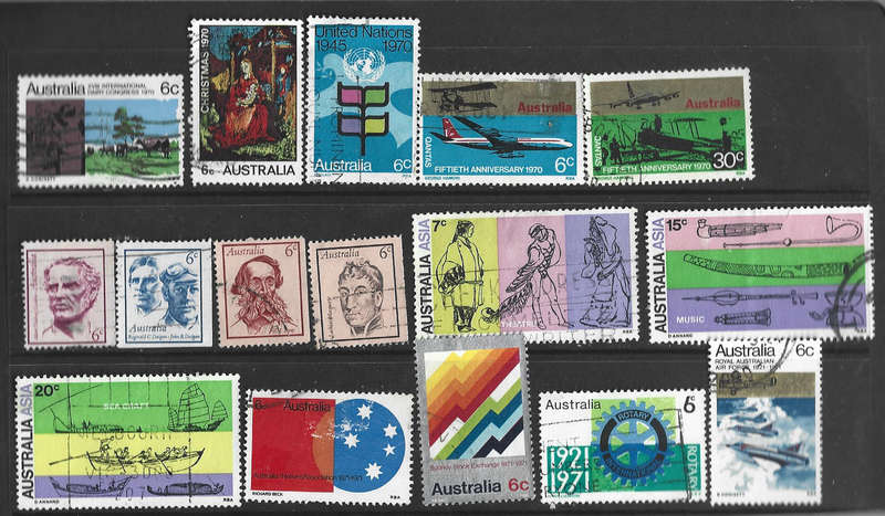 Australia used as described in comments on four scans
