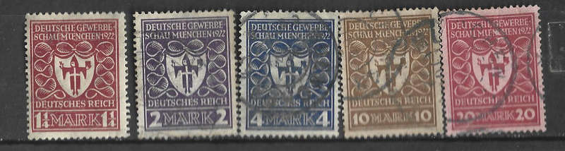 Germany Used the 11/4 Mark is Hinged mint