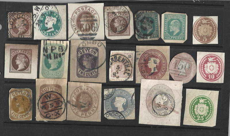Embossed stamps mainly  Victroria used odd unused as scanned
