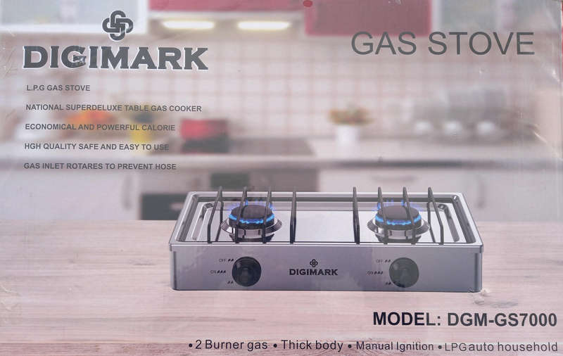 Digimark Gas Stove - 2 Plate