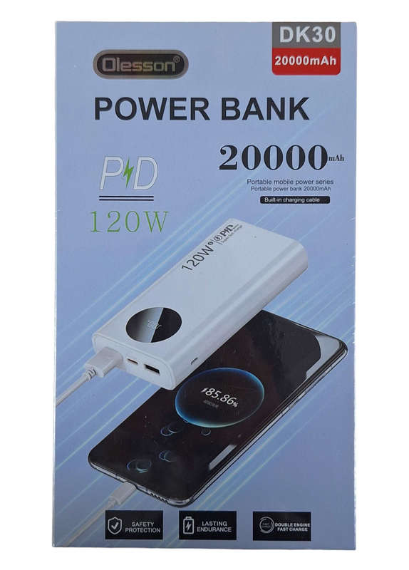 Olesson Power Bank - 20 000 mAh - Brand New
