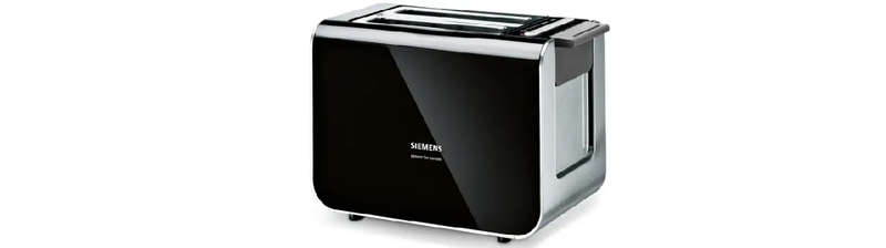 Siemens 2 Slice Toaster - Black - Demo