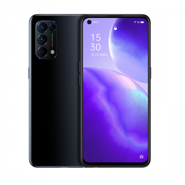 OPPO RENO 5 - 5G - 128GB - BLACK - DUAL SIM