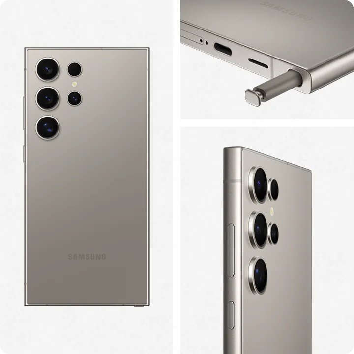 SAMSUNG S24 ULTRA - 256GB - DUAL SIM - TITANIUM GREY - BRAND NEW