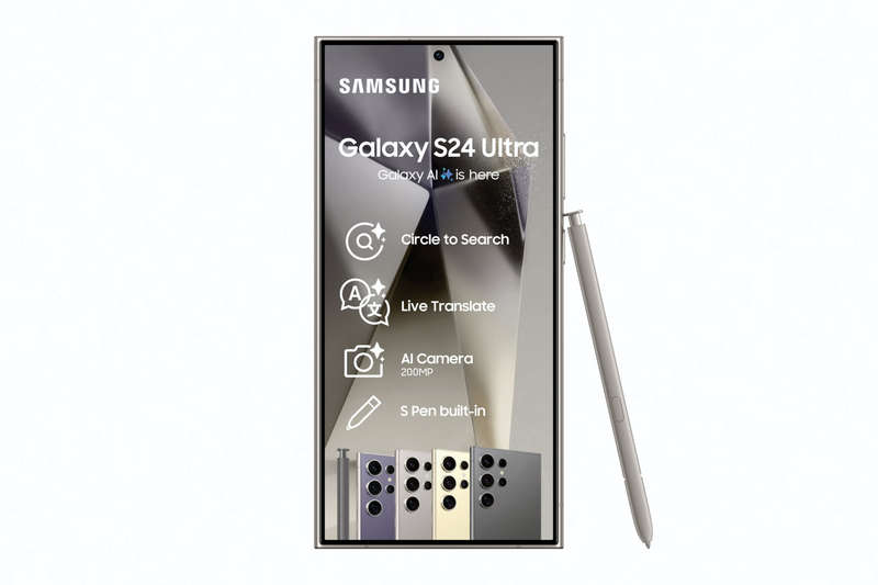 SAMSUNG S24 ULTRA - 256GB - DUAL SIM - TITANIUM GREY - BRAND NEW