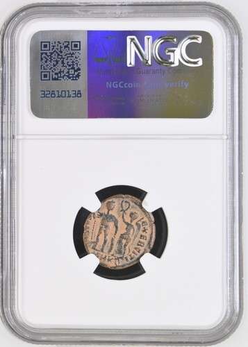 Ancient Roman Coin : Arcadius, AD 383-408 Eastern Roman Empire AE3 (Nummus) NGC Ancients