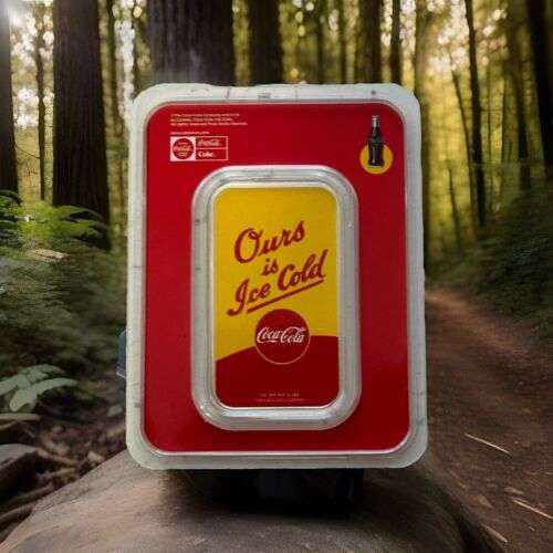 1oz .999 Silver Bar Coca Cola | Summer Fun Colorized Bar (in TEP)