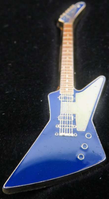 Somalia Electric Guitar Set of 5 x $1 Gold Plated Colourised Guitar Shaped Coins 2004