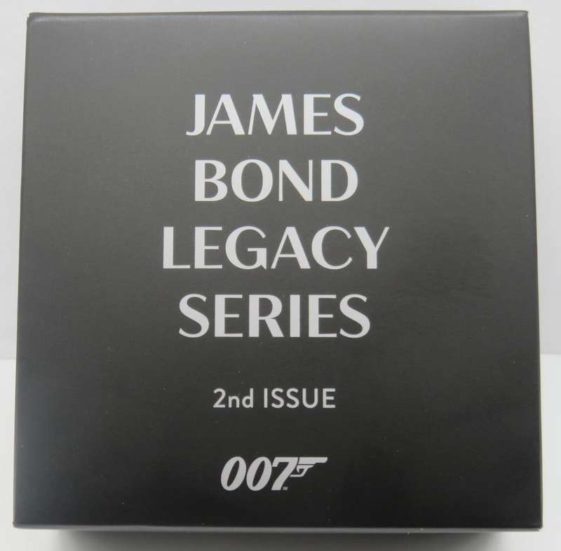 James Bond 007 Legacy Series Colourised 1oz Silver 2022 Tuvalu.