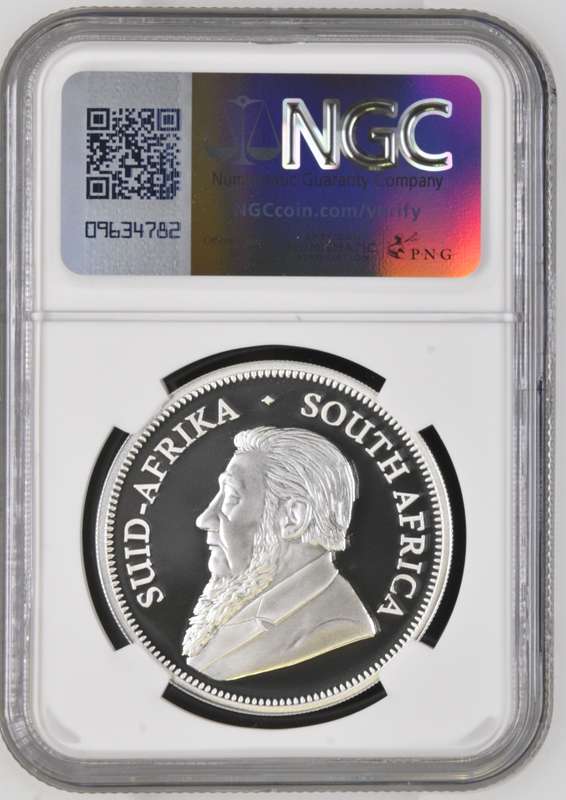 2023 Proof Silver 1oz Krugerrand Leopard Privy Mark NGC Graded PF70