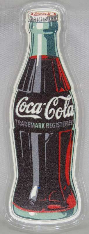 Coca-Cola® Vintage 1oz Silver Colourised Bottle With Stunning Coca Cola Money Box Tin & COA.