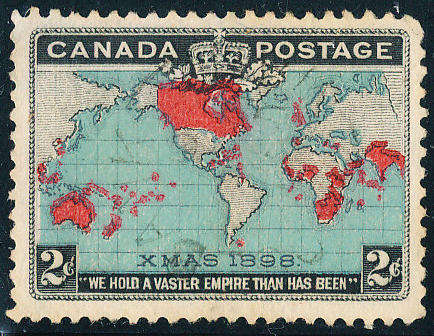 Canada - 1898 - Imperial Penny Postage - 2c lavender unused no gum . SG 167  .