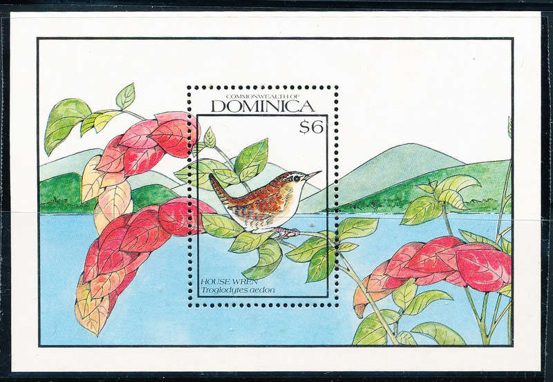 Dominica - 1990 - Birds - $6 - M$ mint unhinged . SG MS 1372 .