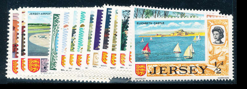 Jersey - 1969 - Defins - set of 15 u.m. SG 15-29 .