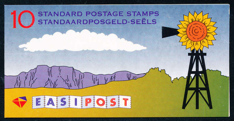 South Africa Stamp Booklets - 1997 . Save water book of ten std stmps D/D 07-03-1997 . 1007 .