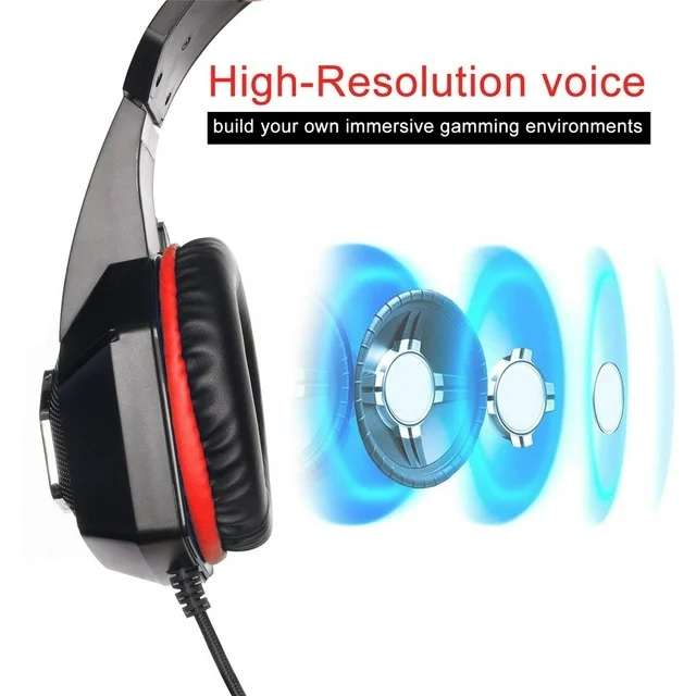 DW Hunterspider Gaming Headset For Laptop,Ps4,Xbox One Usb + 3.5mm - V-1