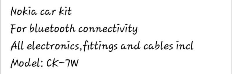 Bluetooth car kit
