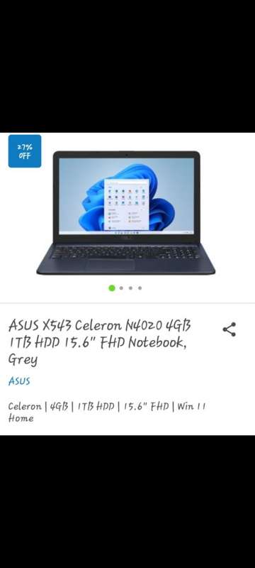 Asus notebook Bargain