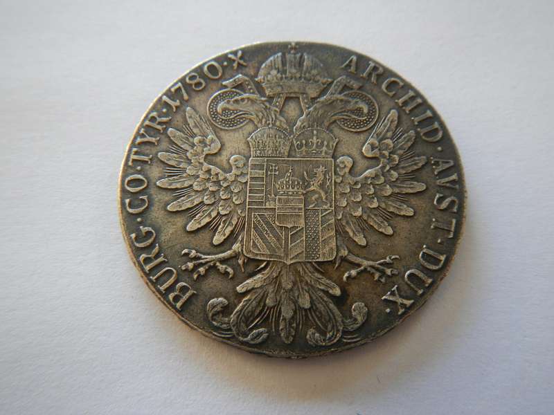 Silver 1780 Austria Maria Theresa Thaler #2