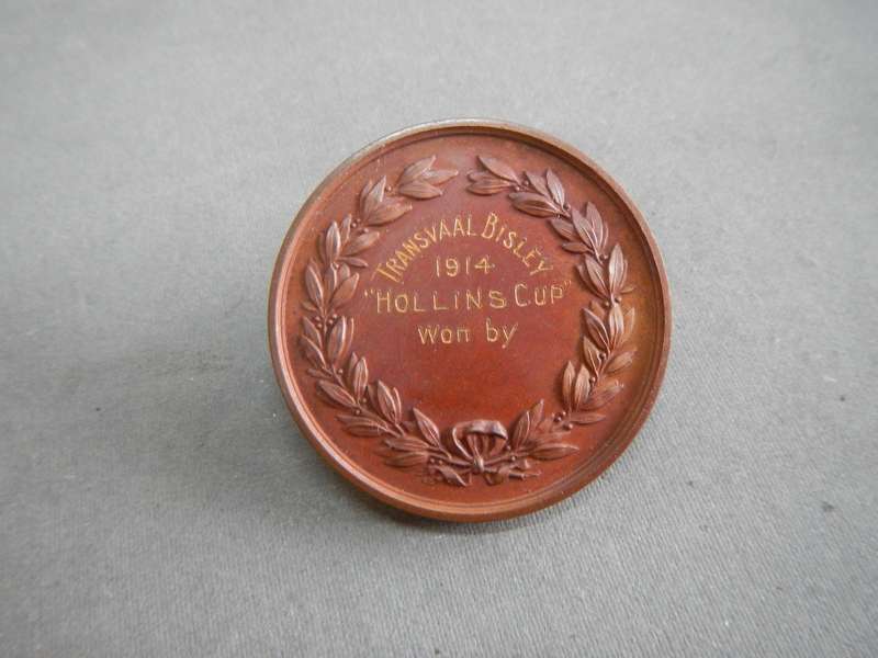 Transvaal rifle association medallion boxed