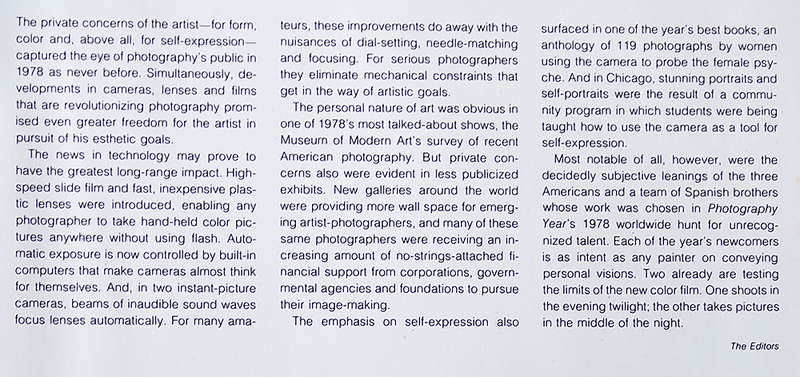Photography Year 1979/80 Edited By Time-Life Books I Hard Cover
