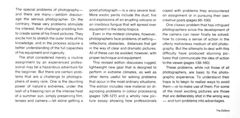 Special Problems (Life Library of Photography)