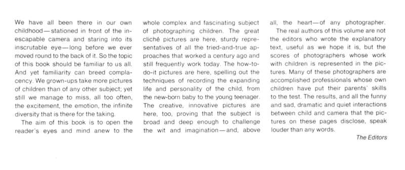 Photographing Children (Life Library of Photography)