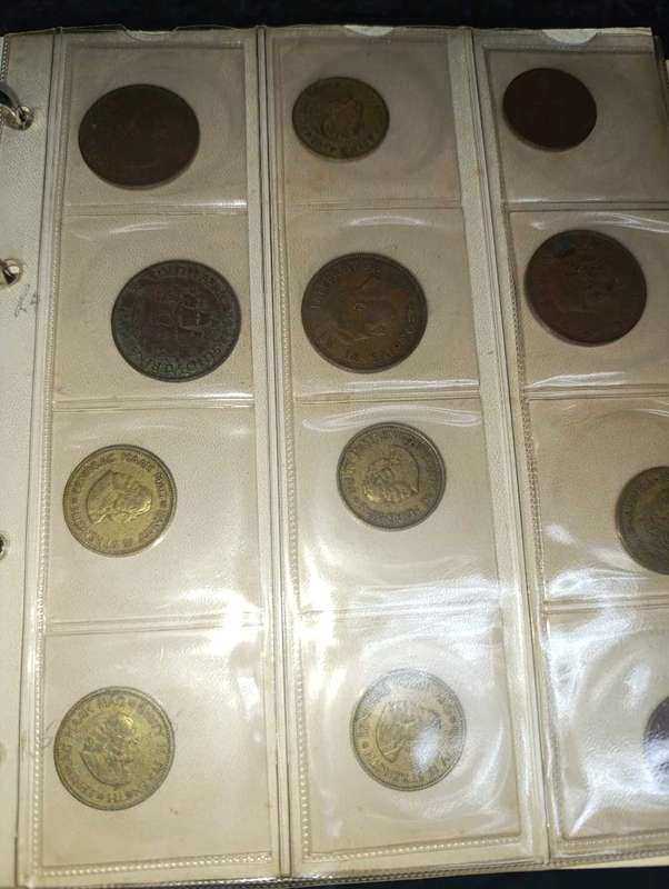 Coin Album with 100 coins