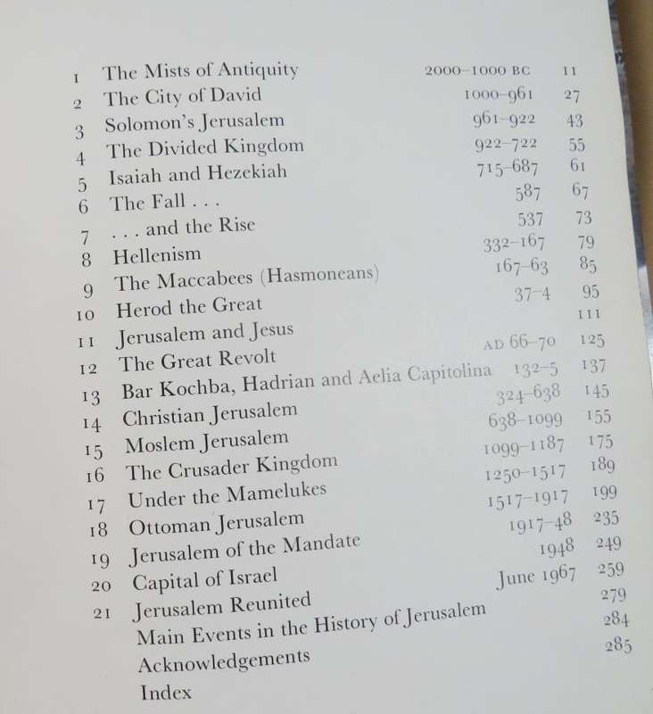 Jerusalem: Sacred City of Mankind - Teddy Kollek & Moshe Pearlman