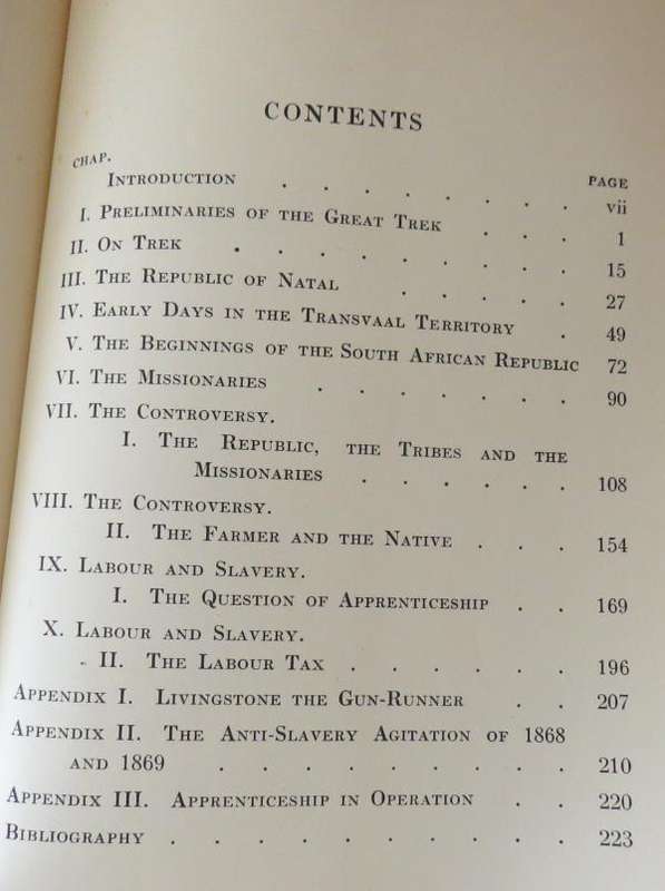 The Native Policy of the Voortrekkers 1836-1858 - J. A. I. Agar-Hamilton
