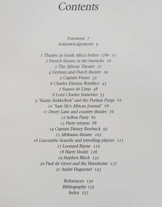 The Story of the South African Theatre 1780-1930 - Jill Fletcher