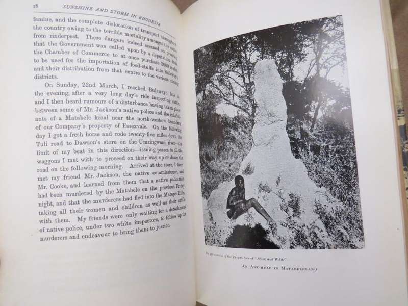 Sunshine & Storm in Rhodesia - F. C. Selous