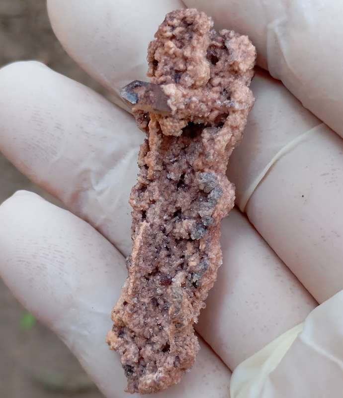 Hematite feldspar quartz - Orange River N Cape South Africa