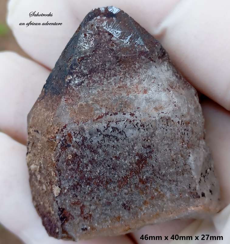 Hematite quartz - Zomba Plateau Mount Malosa Malawi