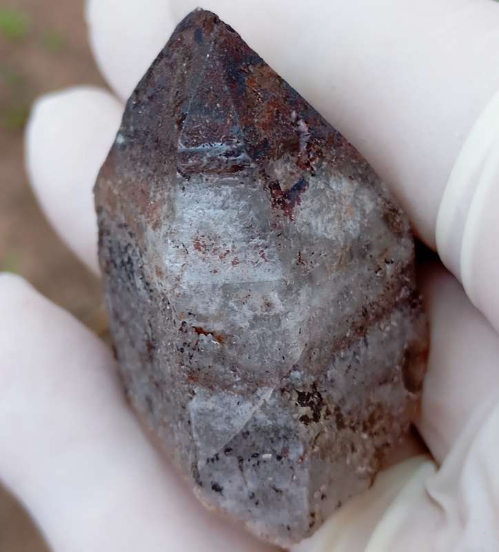 Hematite quartz - Zomba Plateau Mount Malosa Malawi