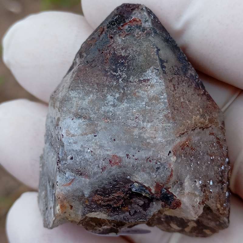 Hematite quartz - Zomba Plateau Mount Malosa Malawi